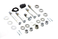 HARLEY Chrome Upper and Lower Motor Mount Bolt Kit Fits 1936-1940 EL,   1941-1969 FL,