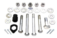 HARLEY Cadmium Upper and Lower Motor Mount Bolt Kit Fits 1936-1940 EL,   1941-1969 FL,