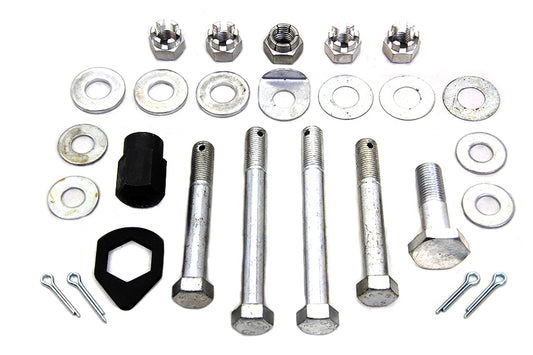 HARLEY Cadmium Upper and Lower Motor Mount Bolt Kit Fits 1936-1940 EL,   1941-1969 FL,