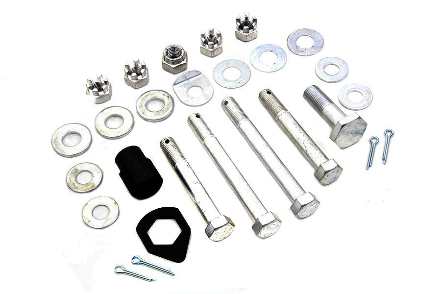 HARLEY Cadmium Upper and Lower Motor Mount Bolt Kit Fits 1936-1940 EL,   1941-1969 FL,