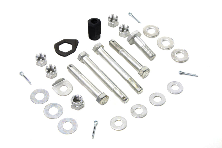 HARLEY Cadmium Upper and Lower Motor Mount Bolt Kit Fits 1936-1940 EL,   1941-1969 FL,