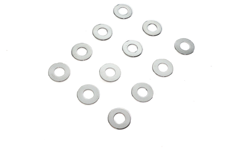 HARLEY Chrome Flat Washer 1/4 inchID Fits 0-  All, Models