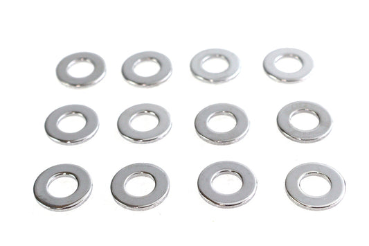 HARLEY Chrome Flat Washer 5/16 inchID Fits 0-  All, Models