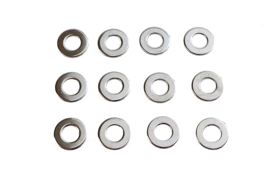 HARLEY Chrome Flat Washer 5/16 inchID Fits 0-  All, Models