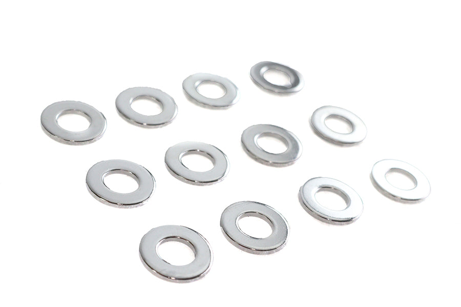 HARLEY Chrome Flat Washer 5/16 inchID Fits 0-  All, Models