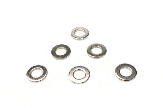 HARLEY Chrome Flat Washer 3/8 inchID Fits 0-  All, Models