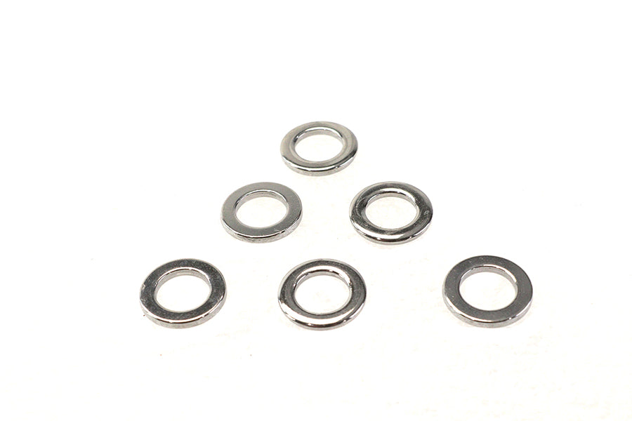 HARLEY Chrome Flat Washer 7/16 inchID Fits 0-  All, Models