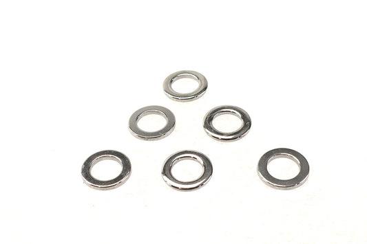 HARLEY Chrome Flat Washer 7/16 inchID Fits 0-  All, Models