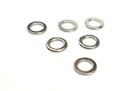 HARLEY Chrome Flat Washer 7/16 inchID Fits 0-  All, Models