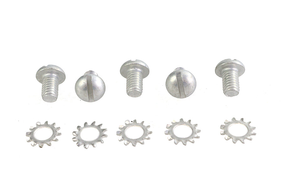 HARLEY Cadmium Wheel Hub Star Screws Fits 1936-1940 EL, front or rear 1941-1966 FL, front or rear 19