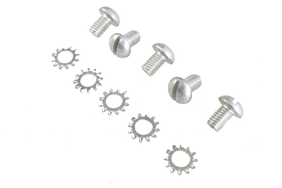 HARLEY Cadmium Wheel Hub Star Screws Fits 1936-1940 EL, front or rear 1941-1966 FL, front or rear 19