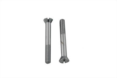HARLEY Chrome Generator Mount Screws fits 1937-1957 G, Servi-car 1937-1952 WL, Solo
