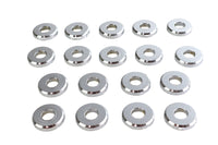 HARLEY Chrome Aluminum Head Washers Fits 1929-1952 WL,   1929-1973 G,   1937-1947 UL,