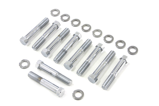 HARLEY Chrome Stock Head Bolt with Washer Fits 1948-1984 FL,   1971-1984 FX,