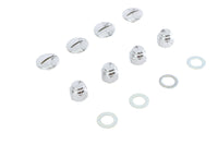 HARLEY Chrome Rocker Shaft End Cap Nut Slot Type Fits 1966-1970 FL,   1957-1970 XL,