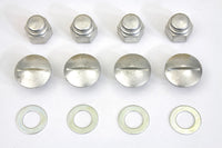 HARLEY Cadmium Rocker Shaft End Cap Nut Slot Type Fits 1966-1970 FL,   1957-1970 XL,