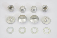 HARLEY Cadmium Rocker Shaft End Cap Nut Slot Type Fits 1966-1970 FL,   1957-1970 XL,