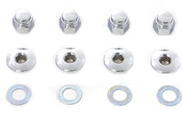 HARLEY Rocker Shaft End Nut Stock Allen Type Chrome Fits 1971-1984 FL,   1971-1984 FX,   1982-1983 F