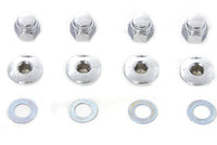 HARLEY Rocker Shaft End Nut Stock Allen Type Chrome Fits 1971-1984 FL,   1971-1984 FX,   1982-1983 F