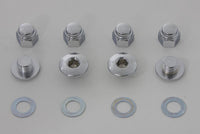 HARLEY Rocker Shaft End Nut Stock Allen Type Chrome Fits 1971-1984 FL,   1971-1984 FX,   1982-1983 F