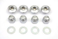 HARLEY Rocker Shaft End Nut Stock Allen Type Chrome Fits 1971-1984 FL,   1971-1984 FX,   1982-1983 F