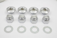 HARLEY Rocker Shaft End Nut Stock Allen Type Chrome Fits 1971-1984 FL,   1971-1984 FX,   1982-1983 F