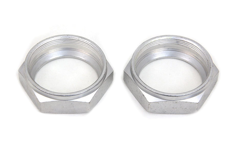 HARLEY Cadmium Manifold Nuts Fits 1937-1973 G,   1937-1952 WL,