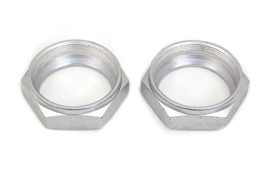 HARLEY Cadmium Manifold Nuts Fits 1937-1973 G,   1937-1952 WL,