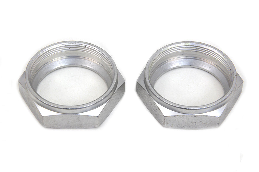 HARLEY Cadmium Manifold Nuts Fits 1937-1973 G,   1937-1952 WL,