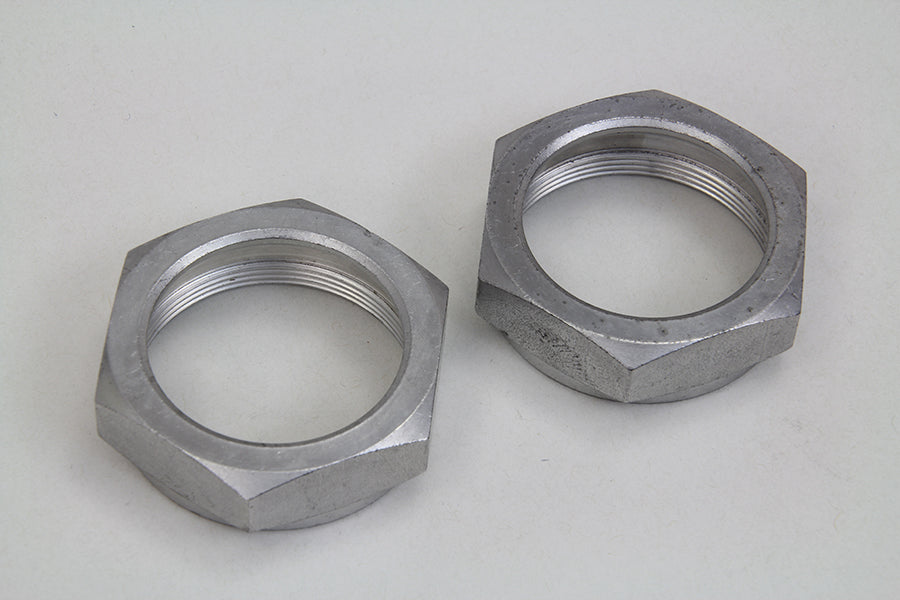 HARLEY Cadmium Manifold Nuts Fits 1937-1973 G,   1937-1952 WL,