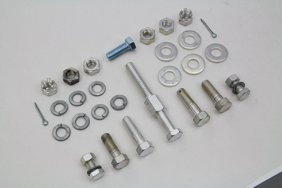 HARLEY Cadmium Transmission Mount Kit Fits 1936-1940 EL,   1937-1948 UL,   1941-1964 FL,