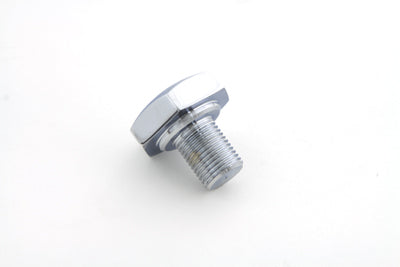 HARLEY Chrome Flat Top Fork Tube Bolt Fits 1977-1984 FL,   1984-UP FXST,   1986-UP FLST,   1991-2005