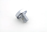 HARLEY Chrome Flat Top Fork Tube Bolt Fits 1977-1984 FL,   1984-UP FXST,   1986-UP FLST,   1991-2005