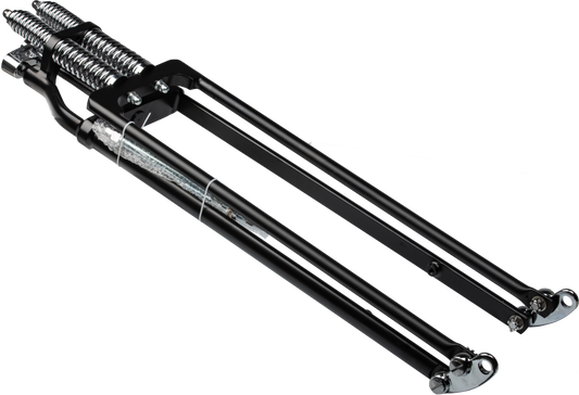 HARLEY HARDDRIVE SPRINGER FORK TAPERED LEG +8 BLACK  062-700