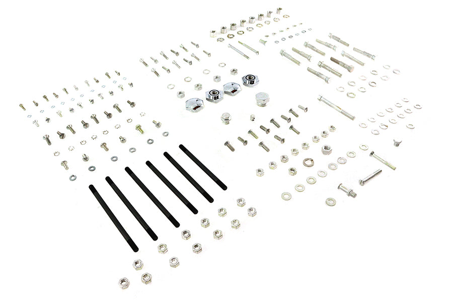 HARLEY Cadmium Hardware-Set im Stock-Stil, passend für 1936-1939 EL,