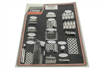 HARLEY Kadmium-Hardware-Kit im Stock-Stil für gusseiserne Ironheads, passend für UL von 1936-1939,