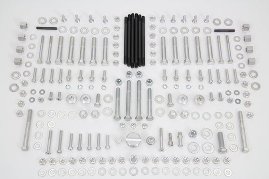 HARLEY Stock Style Hardware Kit HD Cadmium Fits 1970-1975 FL,   1971-1975 FX,