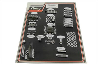 HARLEY Chrome Stock Style Hardware Kit Fits FL 1981-1984,   FX 1981-1984,