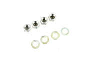 HARLEY Rocker Shaft Cadmium End Cap Type Nuts with Washers Fits 1966-1984 FL,   1971-1984 FX,   1979