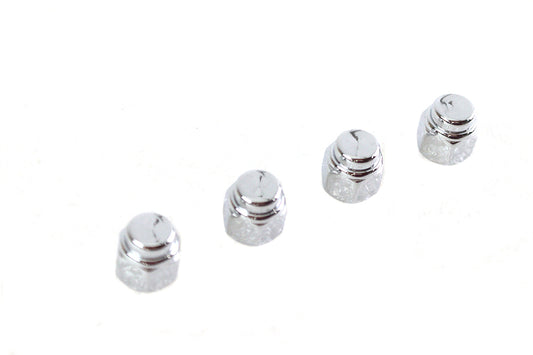HARLEY Chrome Cap Nut Fine 5/16 inch-24 Thread Fits 0-  All, Models