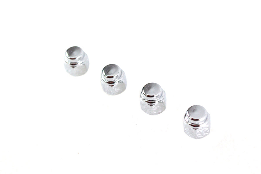 HARLEY Chrome Cap Nut Fine 5/16 inch-24 Thread Fits 0-  All, Models