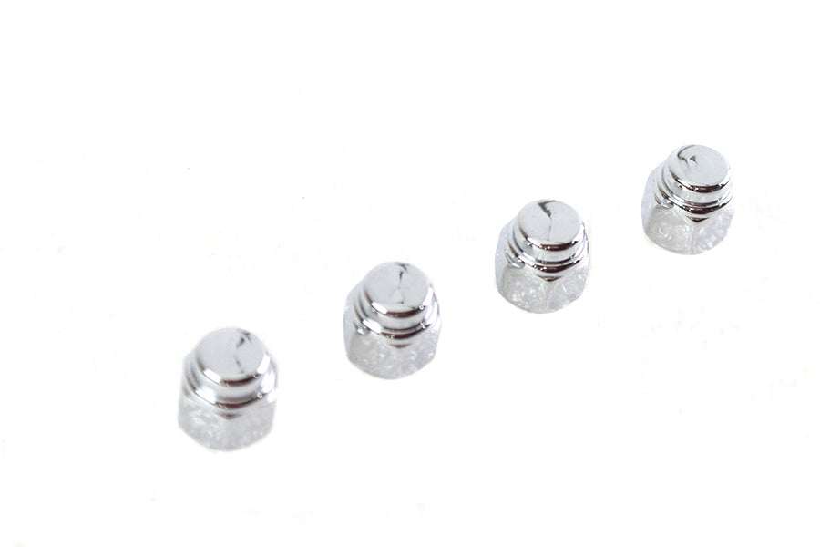 HARLEY Chrome Cap Nut Fine 5/16 inch-24 Thread Fits 0-  All, Models