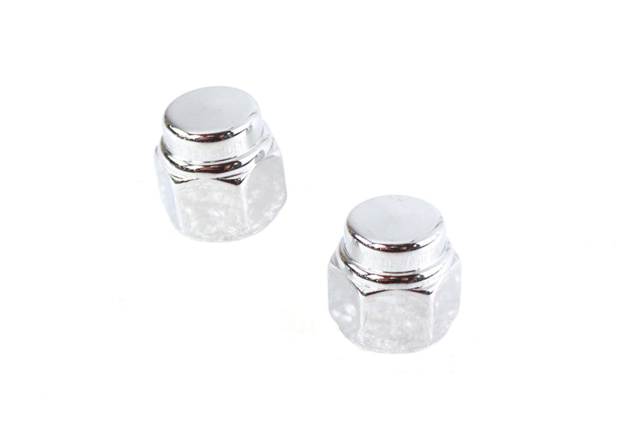 HARLEY Chrome Cap Nut Fine 7/16 inch-20 Thread Fits 0-  All, Models