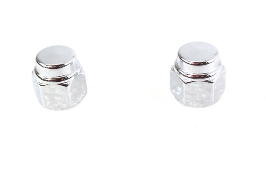 HARLEY Chrome Cap Nut Fine 7/16 inch-20 Thread Fits 0-  All, Models