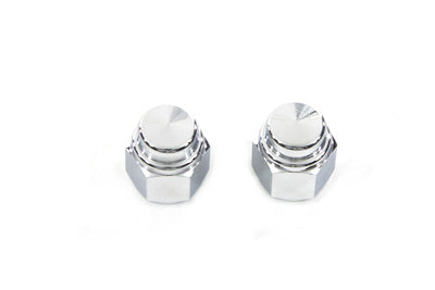 HARLEY Chrome Cap Nut Fine 1/2 inch-20 Thread Fits 0-  All, Models