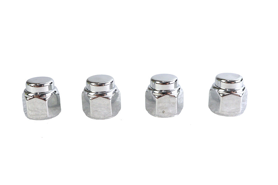 HARLEY Chrome Cap Nut 5/16 inch-18 Coarse Thread Fits 0-  All, Models
