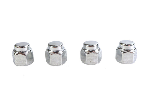 HARLEY Chrome Cap Nut 5/16 inch-18 Coarse Thread Fits 0-  All, Models