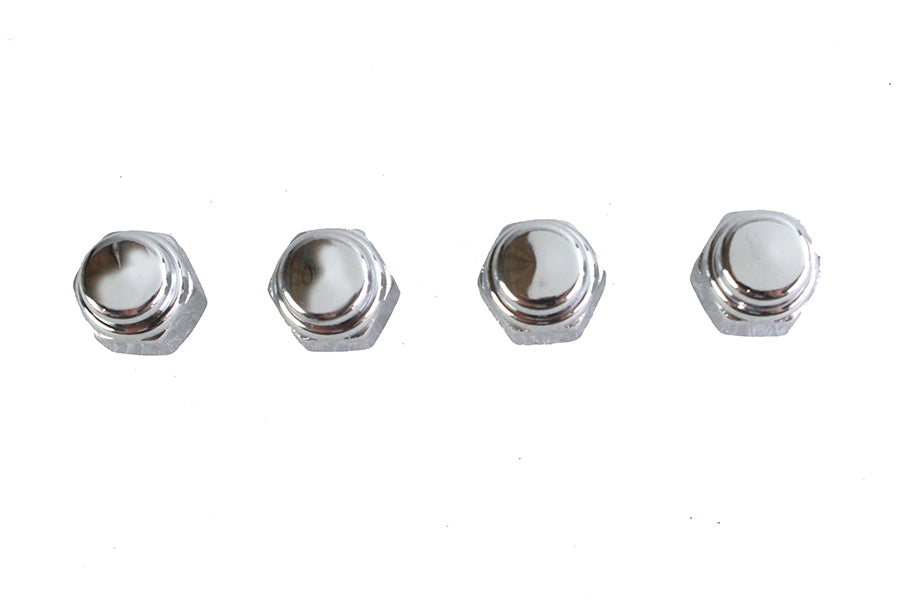 HARLEY Chrome Cap Nut 5/16 inch-18 Coarse Thread Fits 0-  All, Models