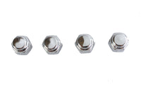 HARLEY Chrome Cap Nut 5/16 inch-18 Coarse Thread Fits 0-  All, Models