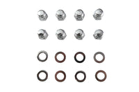 HARLEY Cylinder Base Nut Kit Cap Chrome Fits 1941-1977 FL,   1971-1977 FX,   1936-1940 EL,
